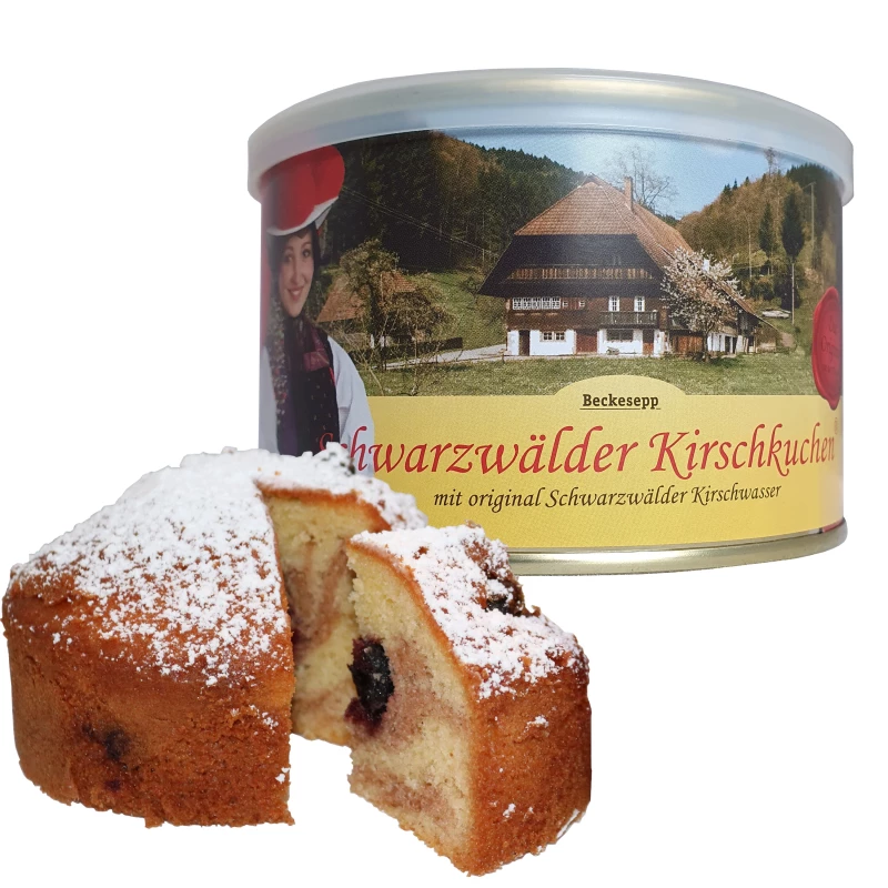 Schwarzwälder Kirschkuchen  in der 160g Dose