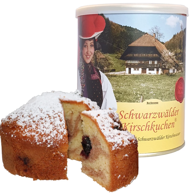 Schwarzwälder Kirschkuchen  in der 380g Dose